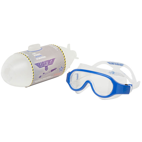 Очки для плавания Babiators Submariners. Ангелы (Angels). Синий. 3-7 лет