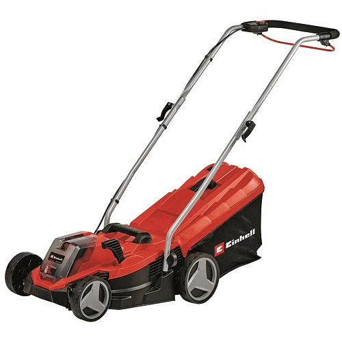 Аккумуляторная газонокосилка Einhell PXC GE-CM 18/33 Li,18В,BL,1х4.0Ач,25-65мм,30л 3413260