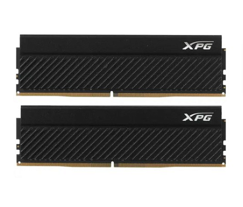 Модуль памяти DIMM 16Gb 2х8Gb DDR4 PC25600 3200MHz ADATA XPG Gammix D45 Black (AX4U32008G16A-DCBKD45)