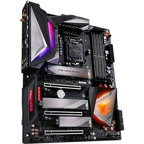 Материнская плата Gigabyte Z390 AORUS Master Z390 Socket-1151v2 4xDDR4, 6xSATA3, RAID, 3xM.2, 3xPCI-E16x, 5xUSB3.1, 1xUSB Type-C, HDMI, 802.11ac, Glan, ATX 