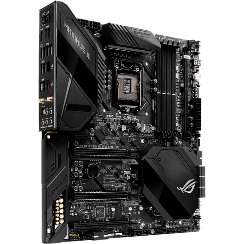 Материнская плата ASUS ROG Maximus XI Extreme Z390 Socket-1151v2 4xDDR4, 4xSATA3, RAID, 3xM.2, 2xPCI-E16x, 9xUSB3.1, 1xUSB3.1 Type C, HDMI, 802.11ac, Glan, ATX