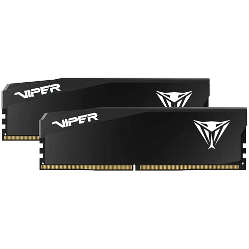 Модуль памяти DIMM 48Gb 2х24Gb DDR5 PC48000 6000MHz Patriot Memory Viper Elite 5 Ultra Black (VEU548G6028K)