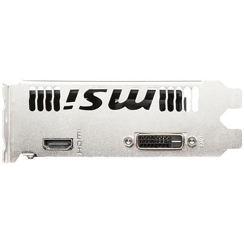 Видеокарта MSI GeForce GT 1030 4096Mb, GT 1030 Aero ITX 4GD4 OC DVI-D, HDMI Ret