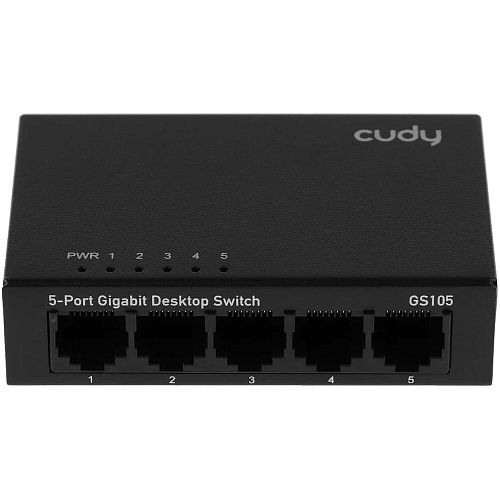 Коммутатор Cudy GS105 неуправляемый 5 портов 10/100/1000Мбит/с