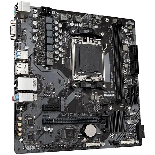 Материнская плата Gigabyte B650M S2H Socket-AM5 AMD B650 2xDDR5, 4xSATA3, RAID, 2xM.2, 1xPCI-E16x, 2xUSB3.2, D-Sub, DP, HDMI, 2.5Glan, mATX Ret