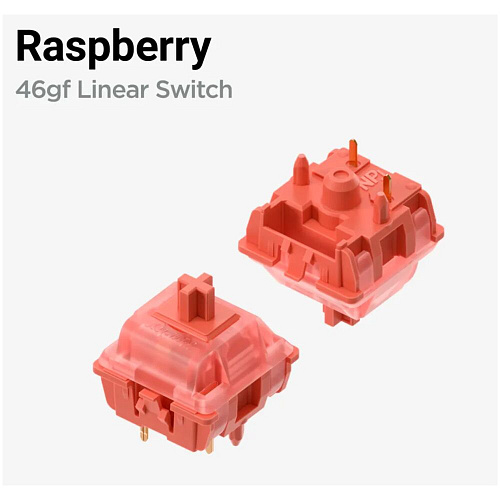Клавиатура беспроводная Nuphy Halo75 V2 Wireless (Raspberry Switch) RGB (русская раскладка) White