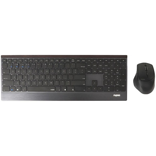 Клавиатура+мышь Rapoo 9500M Wireless Black