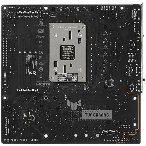 Материнская плата ASUS TUF Gaming B850M-E WiFi B850 Socket AM5 4xDDR5, 4xSATA3, RAID, 3xM.2, 2xPCI-E16x, 3xUSB3.2, 1xUSB3.2 Type C, DP, HDMI, WiFi, 2.5Glan, mATX