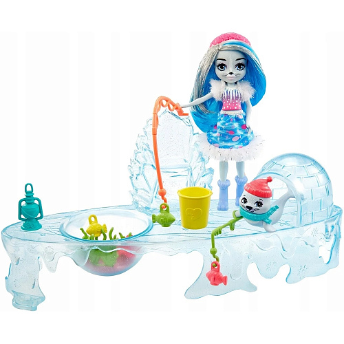 Enchantimals Mattel Набор "Рыбалка на льду" GJX48
