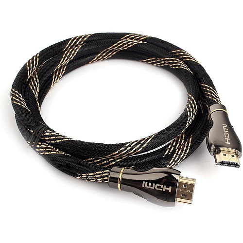 Кабель HDMI-HDMI v2.1 1.5м Cablexpert (CCP-HDMI8K-1.5M) черный, позол.разъемы, экран, пакет УЦЕНКА