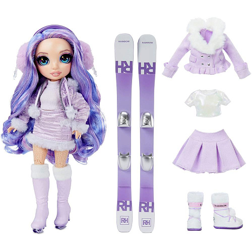 Игровой набор Rainbow High Winter Break Fashion Doll- Violet Willow (Purple) 574804