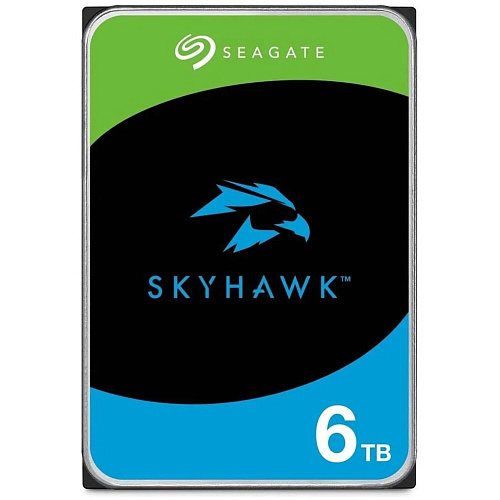 Внутренний жесткий диск 3,5" 6Tb Seagate (ST6000VX009) 256Mb 5400rpm SATA3 SkyHawk