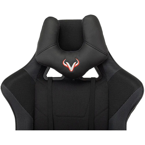Кресло для геймера Zombie VIKING 4 AERO Edition черный ткань/эко.кожа с подголов. крестов. пластик