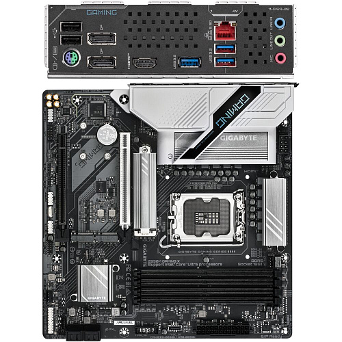 Материнская плата Gigabyte Z890M Gaming X Z890 Soc-1851 4xDDR5, 4xSATA3, RAID, 3хM.2, 2xPCI-E16x, 3xUSB3.2, DP, HDMI, 2.5Glan, mATX