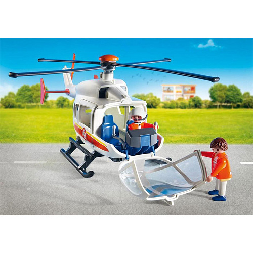 Playmobil Детская клиника: Вертолет скорой помощи 6686
