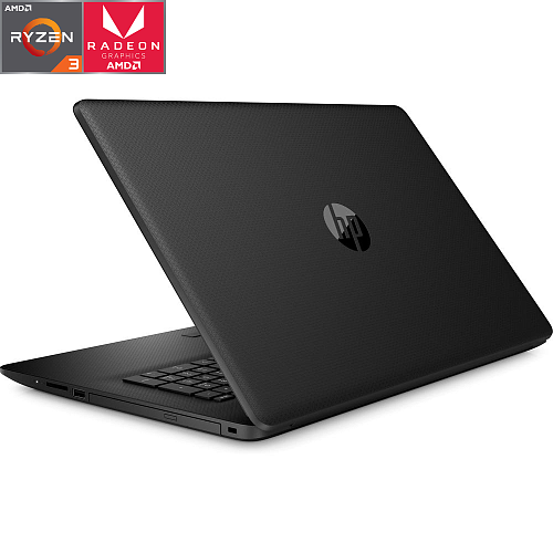 Ноутбук HP 17-ca1008ur 6RS24EA Ryzen 3 3200U/4Gb/500Gb/17.3"/DVD/DOS Black