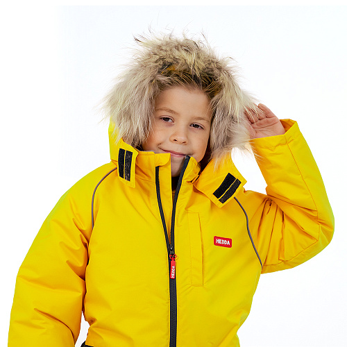 Комбинезон зимний HEDDA EDD4 57012 Banana низ прямой, размер 140