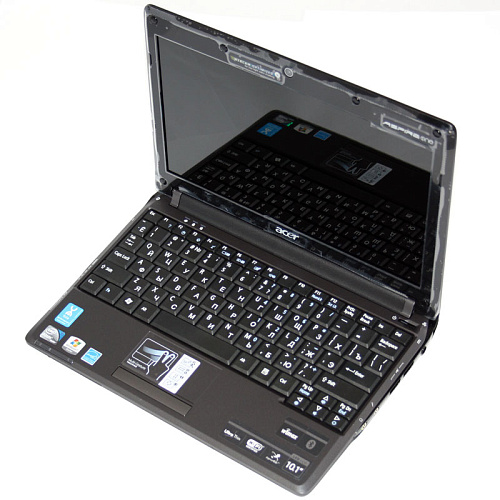 Нетбук Acer Aspire One AO531h-0Dk Atom-N270/1/250/WiFi/10.1"/Black (LU.S750D.320)