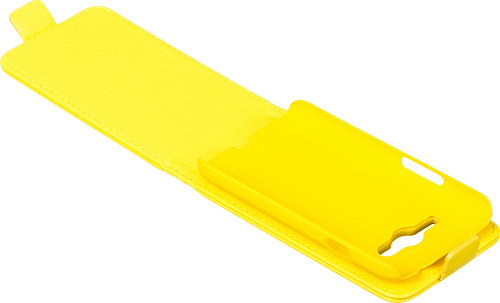 Чехол для Samsung G313H\G318H Galaxy Ace 4 Lite\ Galaxy Ace 4 Lite LTE \ Ace Neo SkinBox, Flip-case, желтый