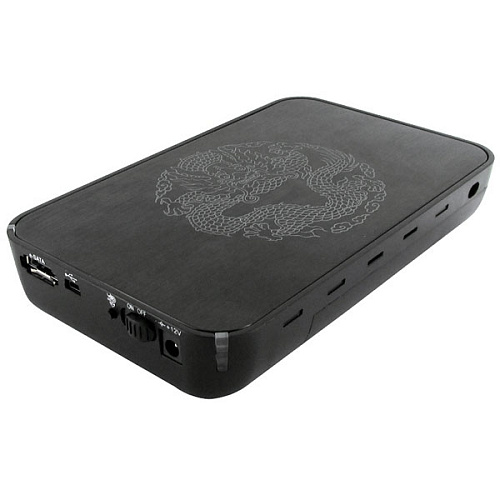 Корпус 3.5" AgeStar SCB3A8, SATA-USB2.0, eSATA Black