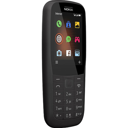 Мобильный телефон Nokia 220 4G Dual Sim Black