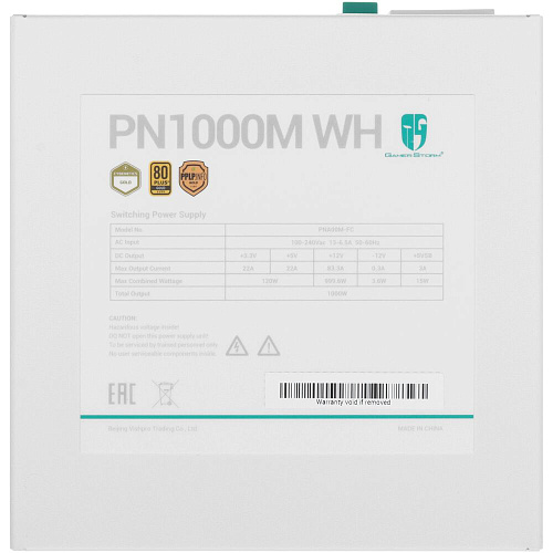 Блок питания 1000W Deepcool GamerStorm PN1000M WH