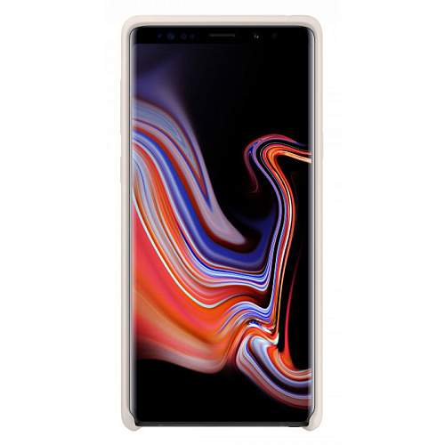 Чехол для Samsung Galaxy Note 9 SM-N960F Silicone Cover, белый