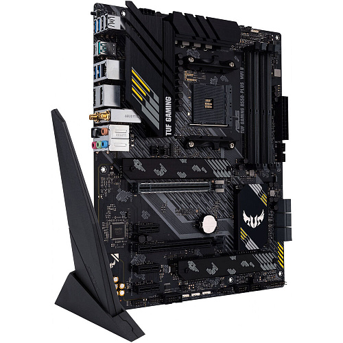 Материнская плата ASUS TUF Gaming B550-Plus Wifi II B550 Socket AM4 4xDDR4, 6xSATA3, RAID, 2xM.2, 2xPCI-E16x, 5xUSB3.2, 1xUSB3.2 Type C, DP, HDMI, Wi-Fi, 2.5Glan, ATX