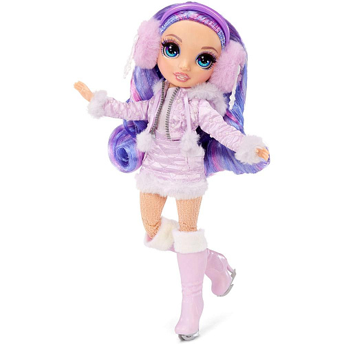 Игровой набор Rainbow High Winter Break Fashion Doll- Violet Willow (Purple) 574804