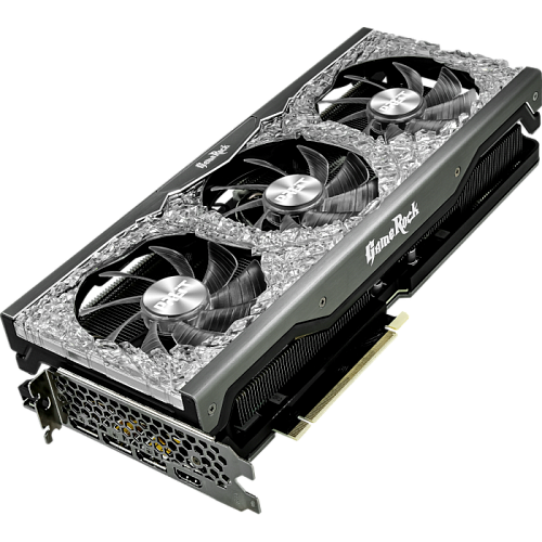 Видеокарта Palit GeForce RTX 3070 8192Mb, GameRock OC (NE63070H19P2-1040G) 1xHDMI, 3xDP, Ret