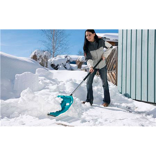 Лопата для уборки снега (комбисистема) GARDENA 40 см с кромкой из нержавеющей стали 03242-20.000.00