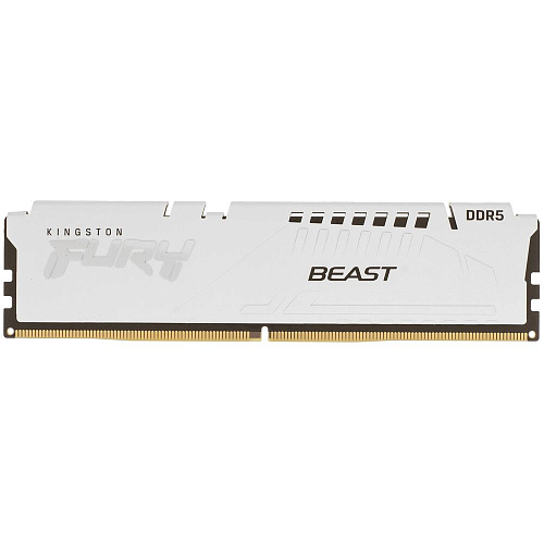 Модуль памяти DIMM 16Gb DDR5 PC48000 6000MHz Kingston Fury Beast White EXPO (KF560C36BWE2-16)