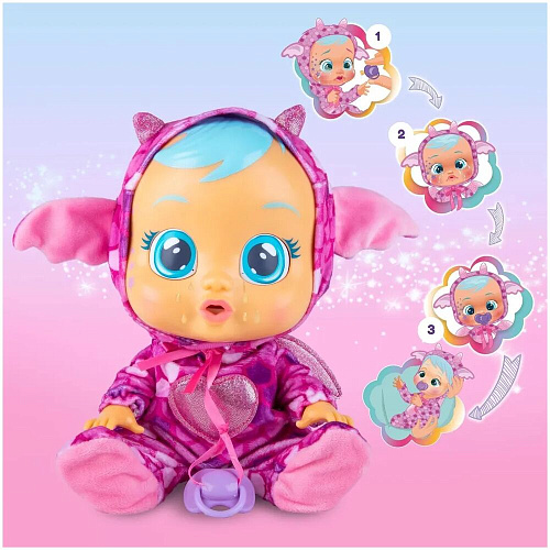 Кукла IMC Toys Crybabies Кукла Бруни Fantasy интерактивная плачущая 41917 УЦЕНКА