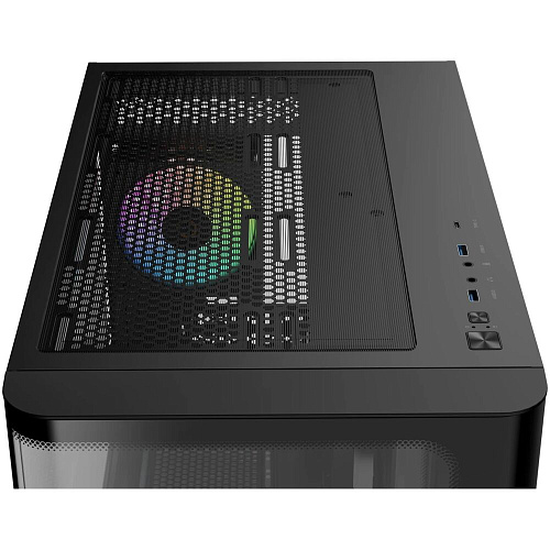Корпус MicroATX Miditower Ocypus Iota C50 BK Curve ARGB Digital Black