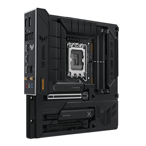 Материнская плата ASUS TUF Gaming B760M-BTF WiFi B760 Socket-1700 4xDDR5, 4xSATA3, RAID, 3xM.2, 2xPCI-E16x, 3xUSB3.2, 3xUSB3.2 Type C, DP, HDMI, 2.5Glan, mATX