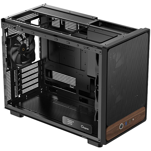 Корпус MicroATX Miditower Ocypus Delta C40 BK Digital Black