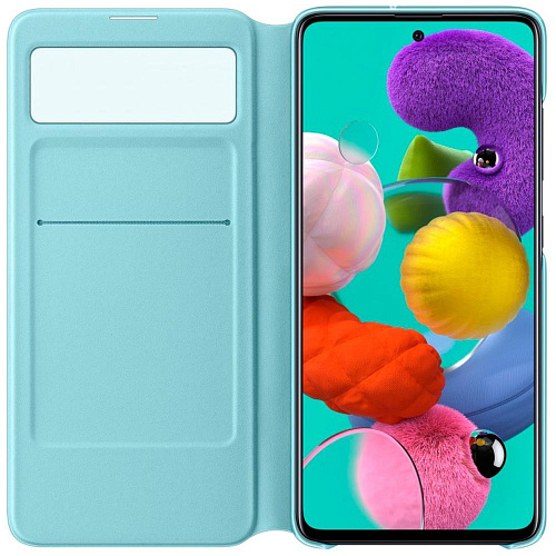 Чехол для Samsung Galaxy A51 SM-A515 S View Wallet Cover черный