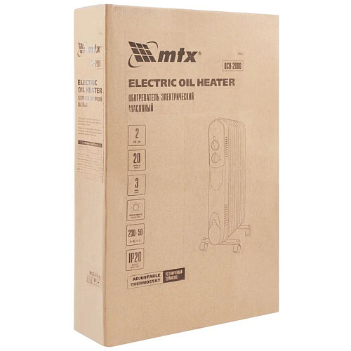 Масляный обогреватель MTX OCH-2000 УЦЕНКА