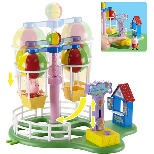 Игровой набор Peppa Pig (Свинка Пеппа) "Карусель. Луна Парк" 30401
