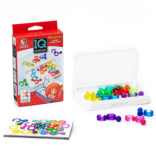 Логическая игра Bondibon IQ-Колечки ВВ0949