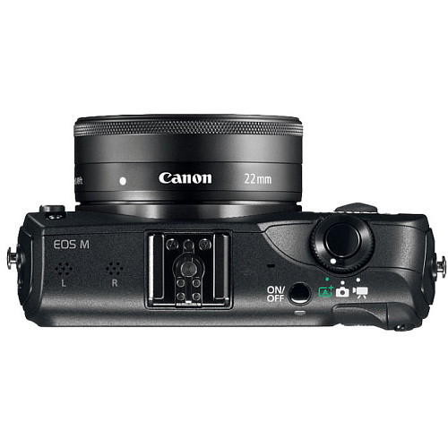 Компактная фотокамера Canon EOS M Kit 18-55 IS STM + 22 STM + 90EX