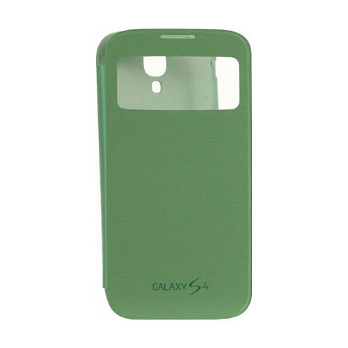 Чехол для Samsung Galaxy S4 i9500/i9505 Samsung EF-CI950BGE зеленый S-View