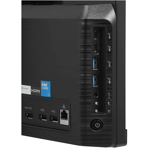 Моноблок MSI Modern AM242P 1M-1663XRU 23.8" FullHD Core 5 120U/16Gb/256Gb SSD/Wireless Kb+m/DOS Black