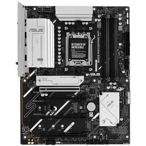 Материнская плата ASUS B650E Max Gaming WiFi B650 Socket AM5 4xDDR5, 4xSATA3, RAID, 3xM.2, 4xPCI-E16x, 5xUSB3.2, 1xUSB3.2 Type C, DP, HDMI, WiFi, 2.5Glan, ATX