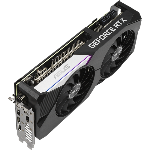 Видеокарта ASUS GeForce RTX 3070 8192Mb, Dual 8G-V2 LHR (Dual-RTX3070-8G-V2) 2xHDMI, 3xDP, Ret
