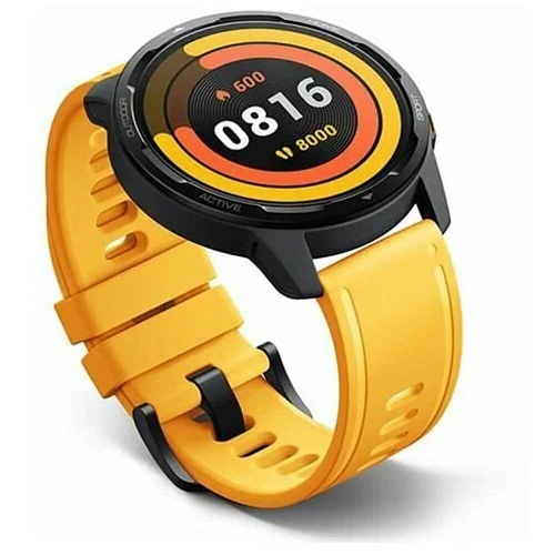 Ремешок для умных часов Силиконовый ремешок для умных часов Xiaomi Watch S1 Active Strap M2121AS1 Yellow (BHR5594GL)
