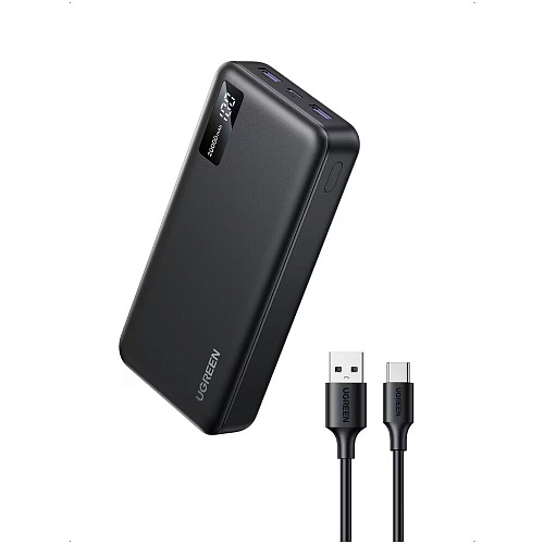 Внешний аккумулятор Ugreen PB312 (25683) 20000mAh 20W Grey