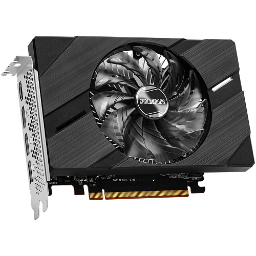 Видеокарта ASRock 6144Mb Intel Arc A380 Challenger ITX 6GB (A380 CLI 6GO) 2xDP, 2xHDMI, Ret