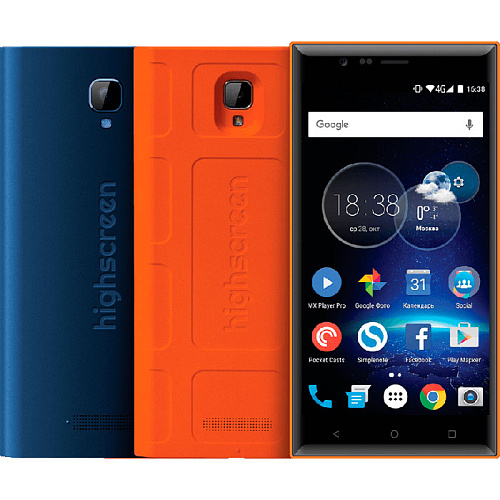 Смартфон Highscreen Boost 3 SE Blue/Orange