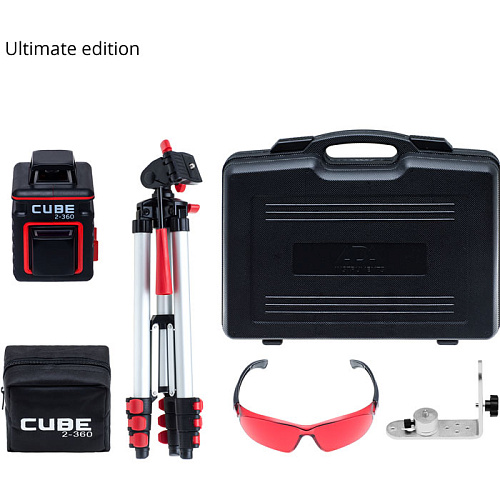 Лазерный нивелир ADA instruments CUBE 2-360 Ultimate Edition (А00450)